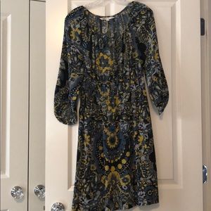 Trina Turk floral peasant dress